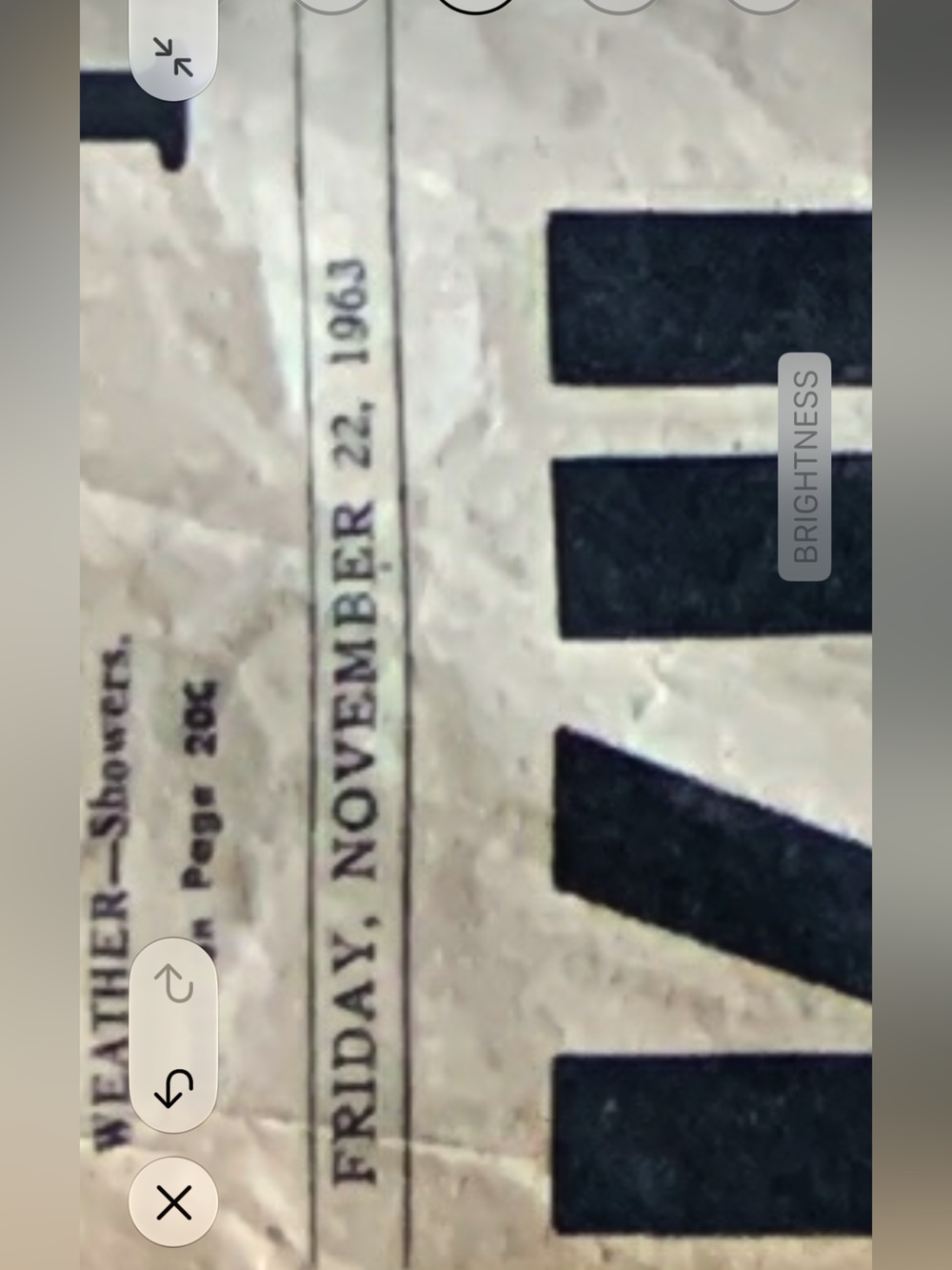 RARE Kill Kennedy The Detroit News Misprint - Picture 2 of 2